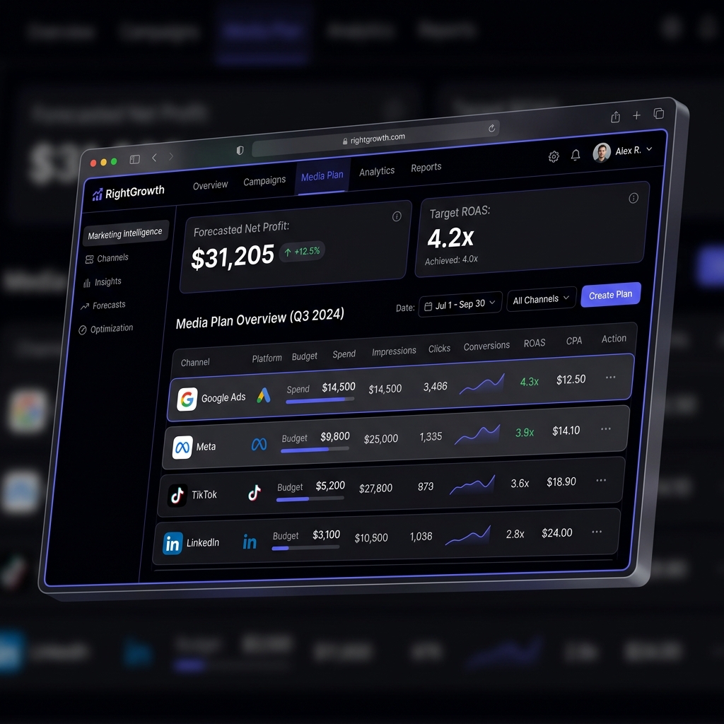 RightGrowth Dashboard